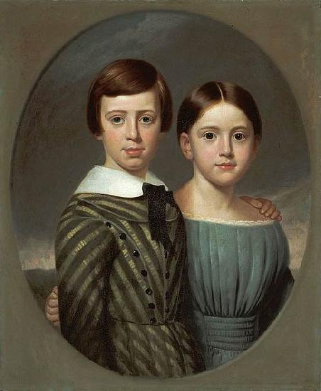 Samuel Lancaster Gerry John Oscar Kent and His Sister, Sarah Eliza Kent. oil painting image